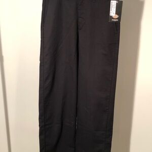 Ladies black straight leg dickies cargo.